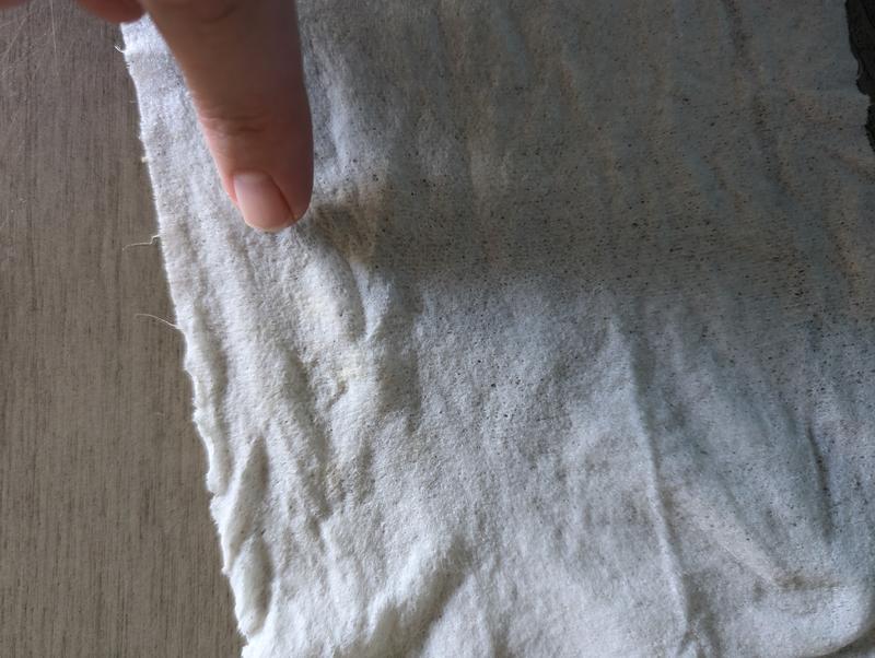 Pointing out what was removed from my dog's teeth