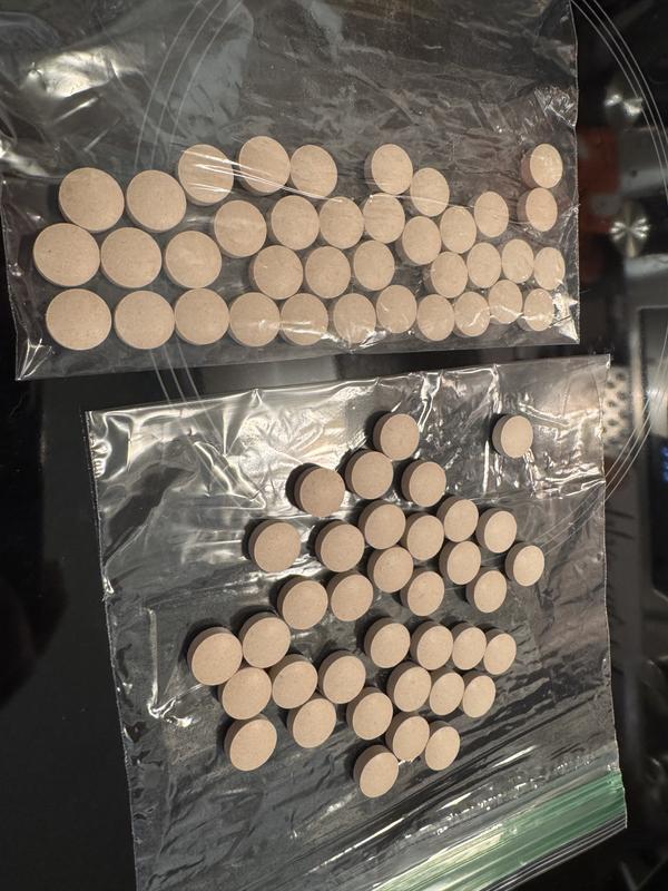 One pill missing because I already gave my dog one dose