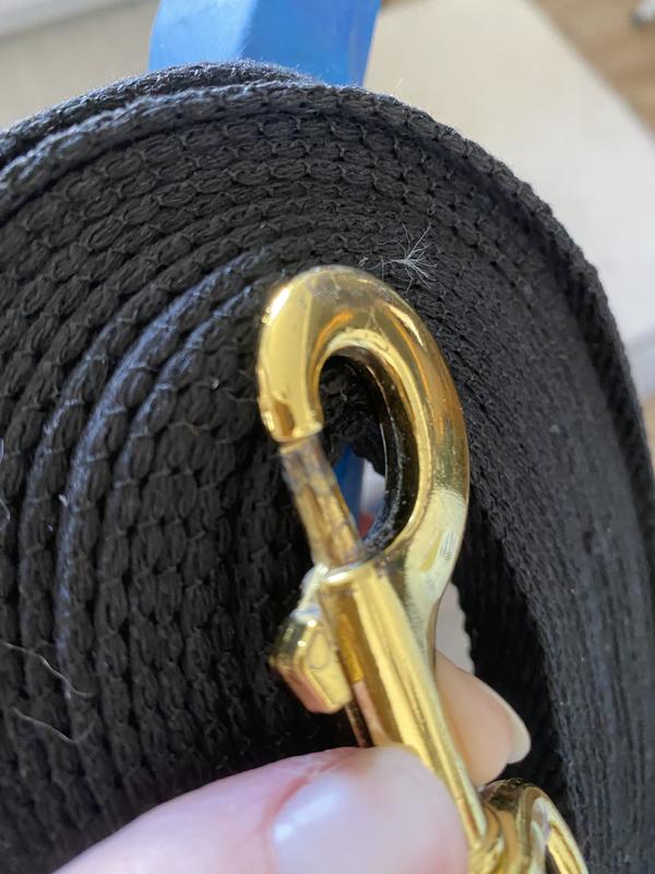 Clasp arrived with significant wear to plating.