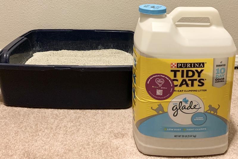 Glade on sale cat litter