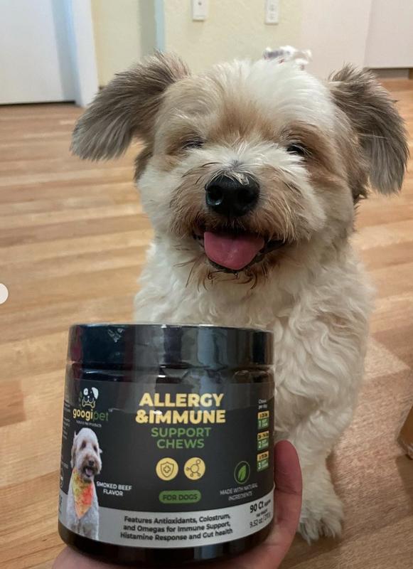 Out of Stock GOOGIPET Allergy Relief Coconut & Carob Flavored Chew