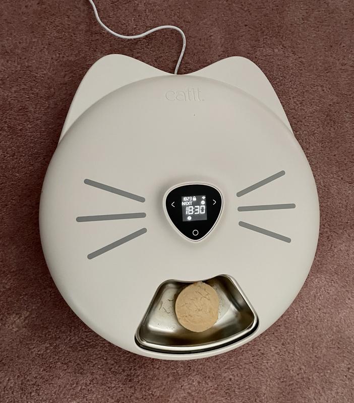 CATIT Pixi Smart 6-Meal Cat Feeder, White - Chewy.com