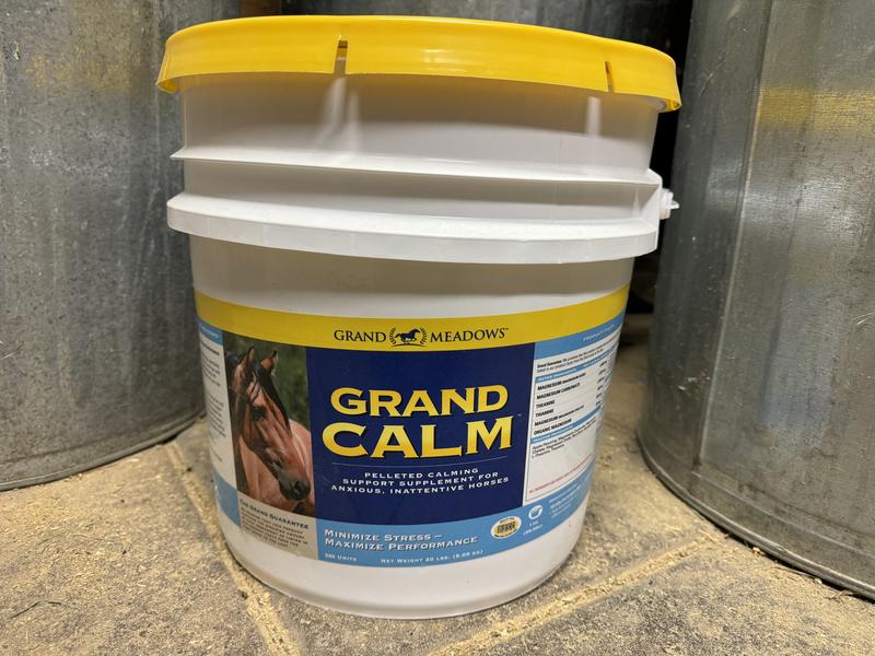 GRAND MEADOWS Calm Pellets Horse Supplement reviews
