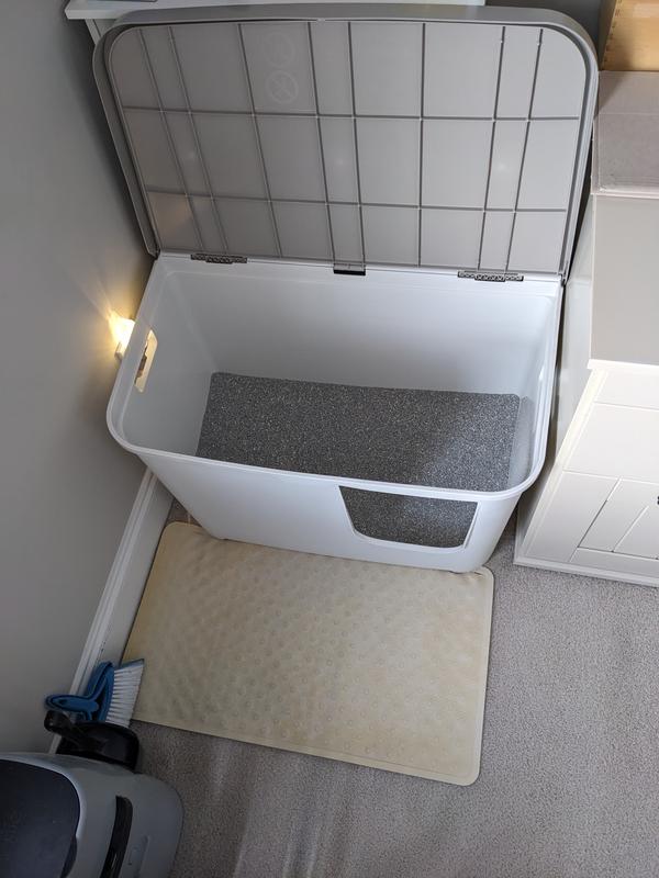 FRISCO MultiFunction Covered Cat Litter Box, 29in, With Tray