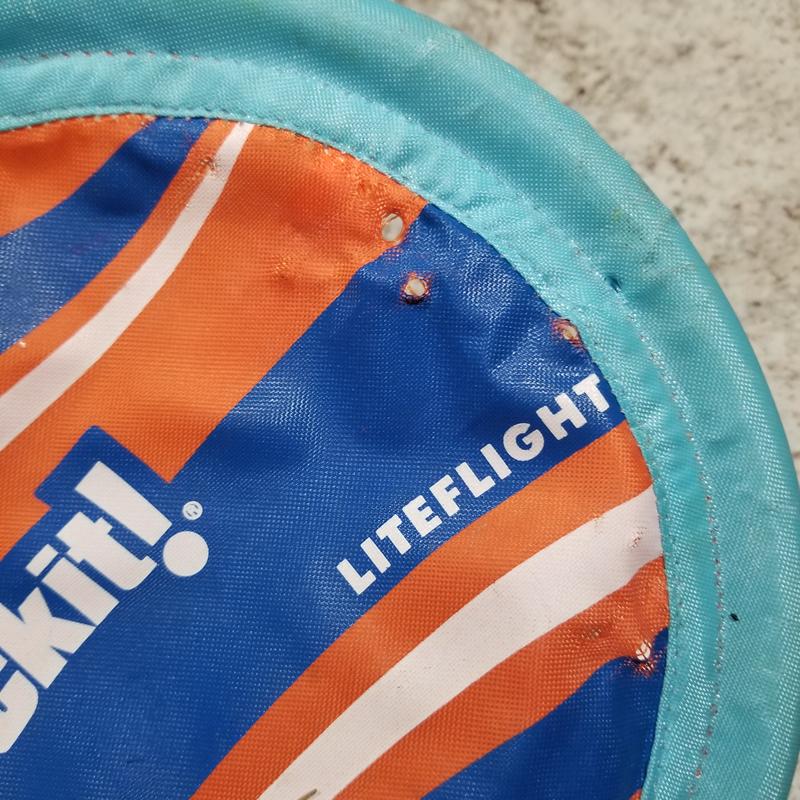 Teeth marks thru on the first catch!