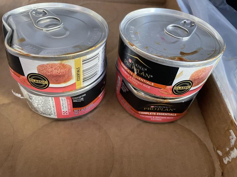 4 cans had to be thrown out