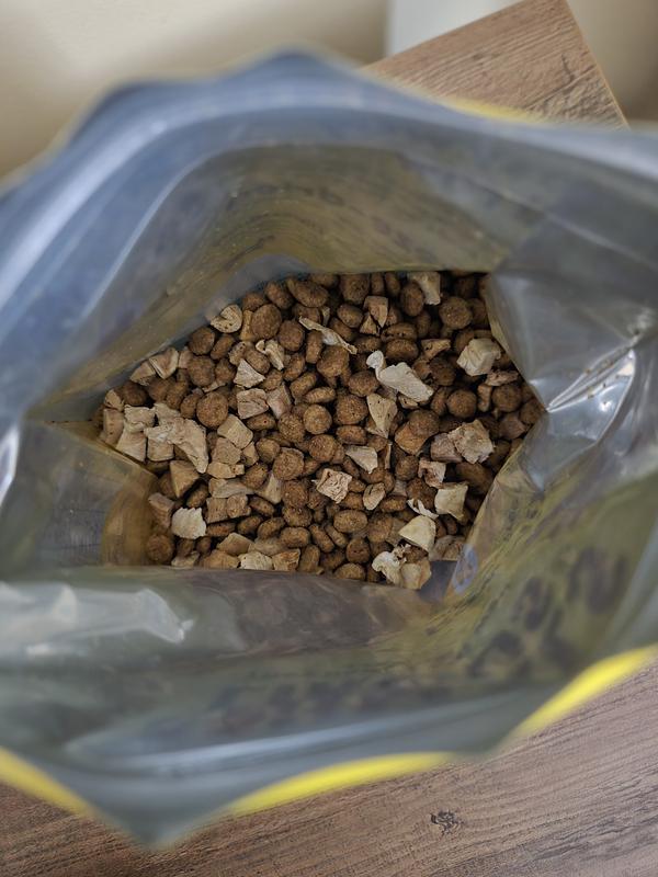 First opening the bag