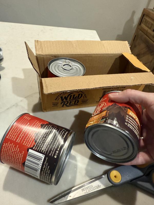 2/3 cans came dented