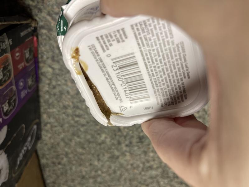 One was burst open