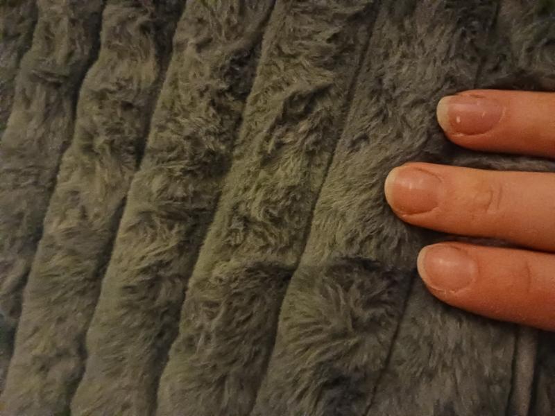 The thick corduroy is extremely soft