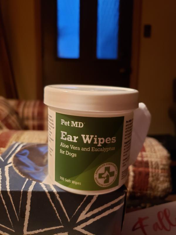 Pet md hot sale ear wipes