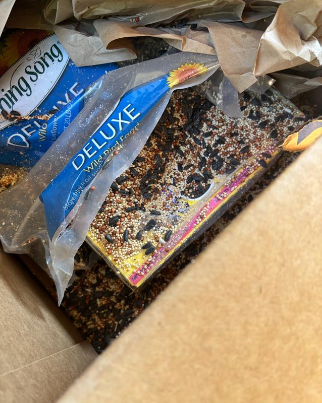Half the bag was gone