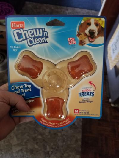 Drumstick Hartz Chew N Clean Safe To Eat Dog Dental Chew Chew 'n