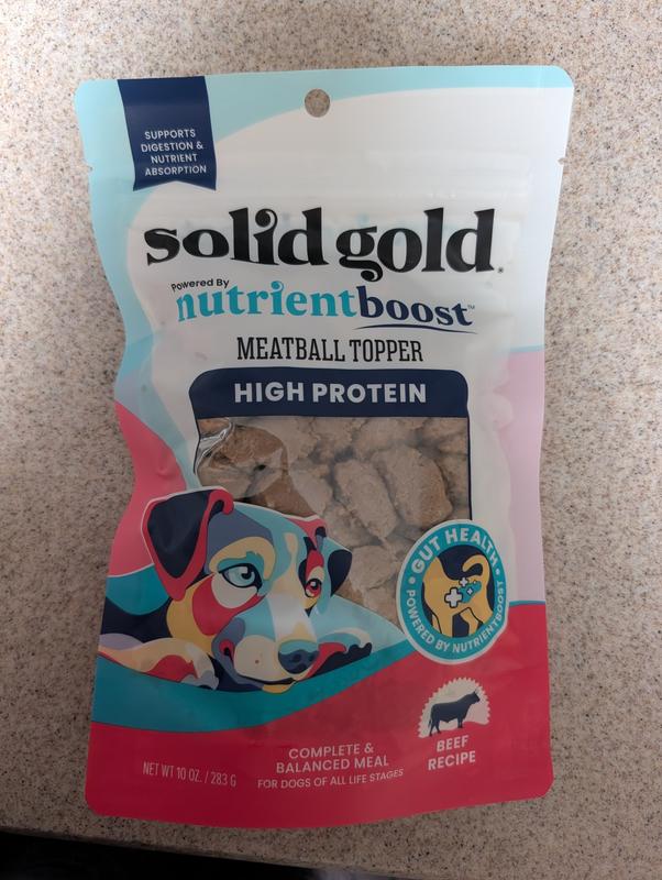 Solid Gold meatball topper