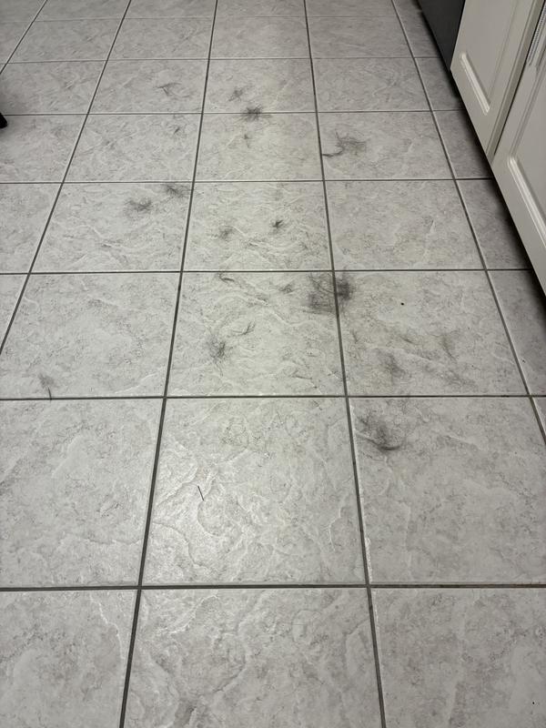 Hair that needed to be swept