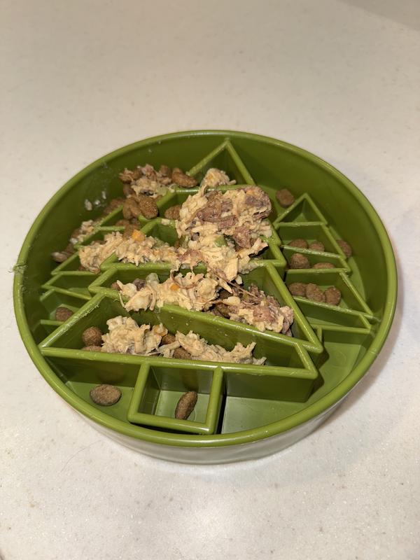 Slow Cooked Beef and Chicken Entree on food