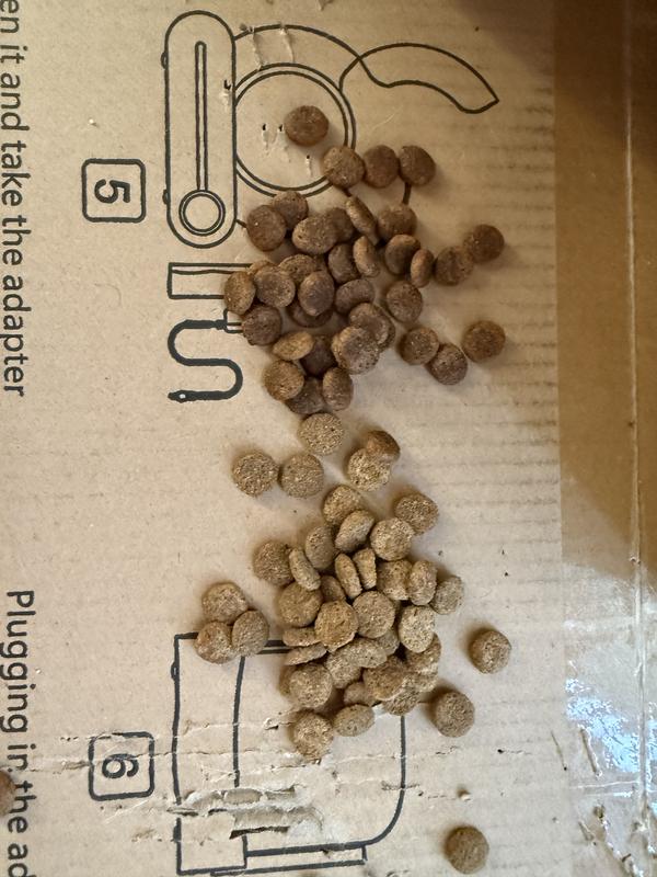 Put on the top is darker and harder on the bottom is lighter and crumbly in the food