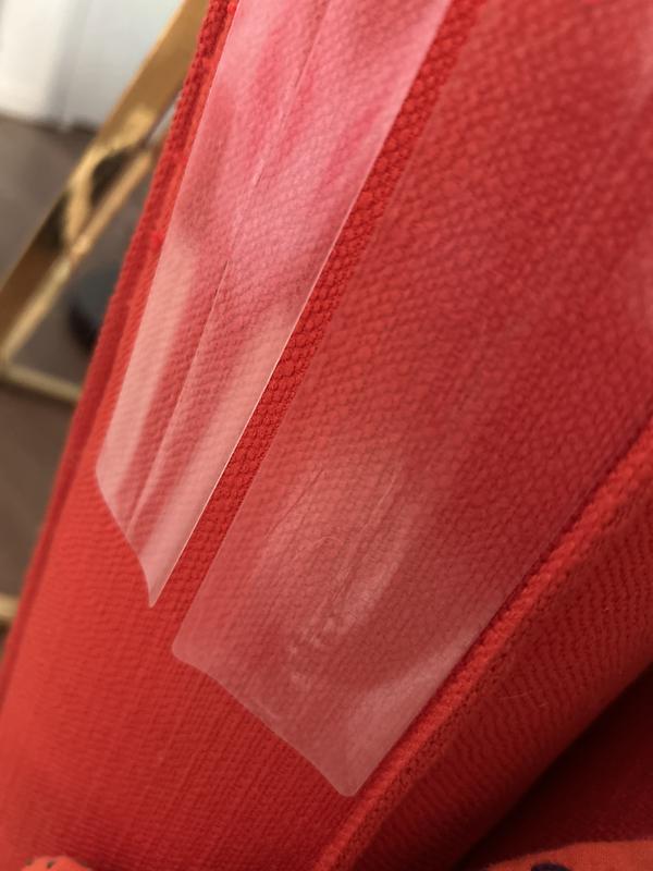 I rubbed 3 strips every which way trying to get it to stick with these results.