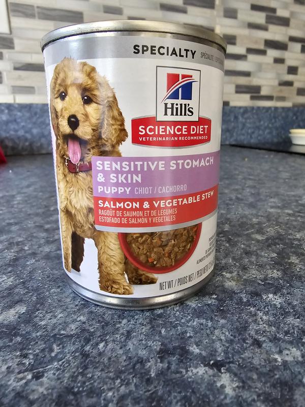 Lbs Hill's Science Diet Sensitive Stomach Skin Puppy Wet