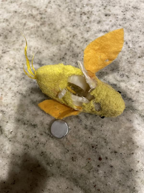 PET ZONE Caged Canary Interactive Cat Toy