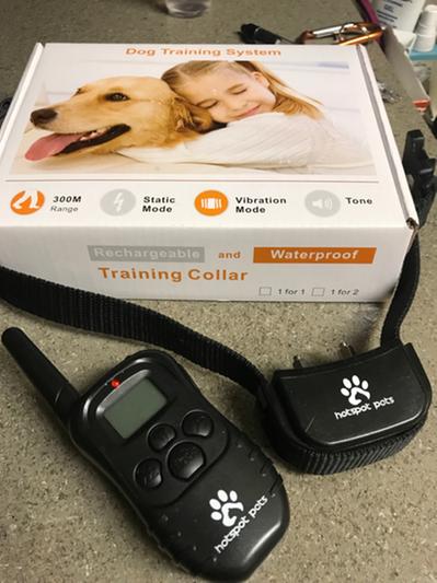 Hotspot training clearance collar