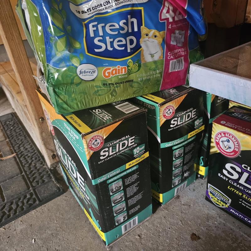 My brands of litter I buy