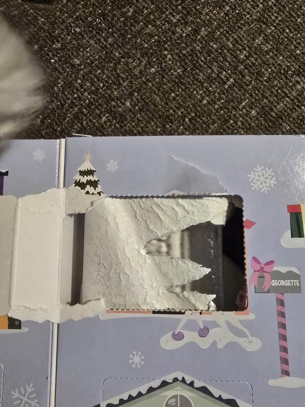 Peeled away paper, nothing there. Treat next door is for the 8th