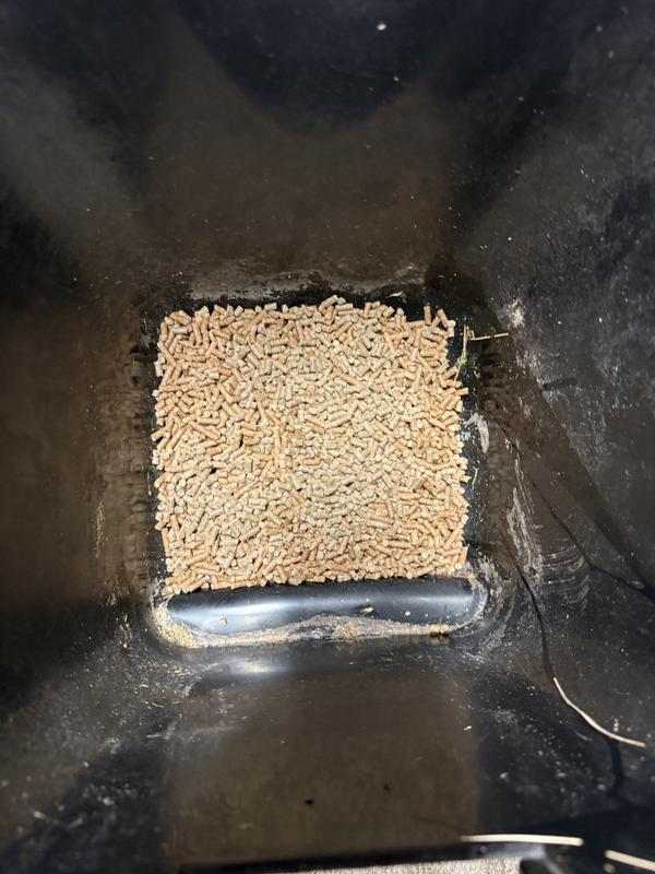 What the feed and product looks like without watering it down