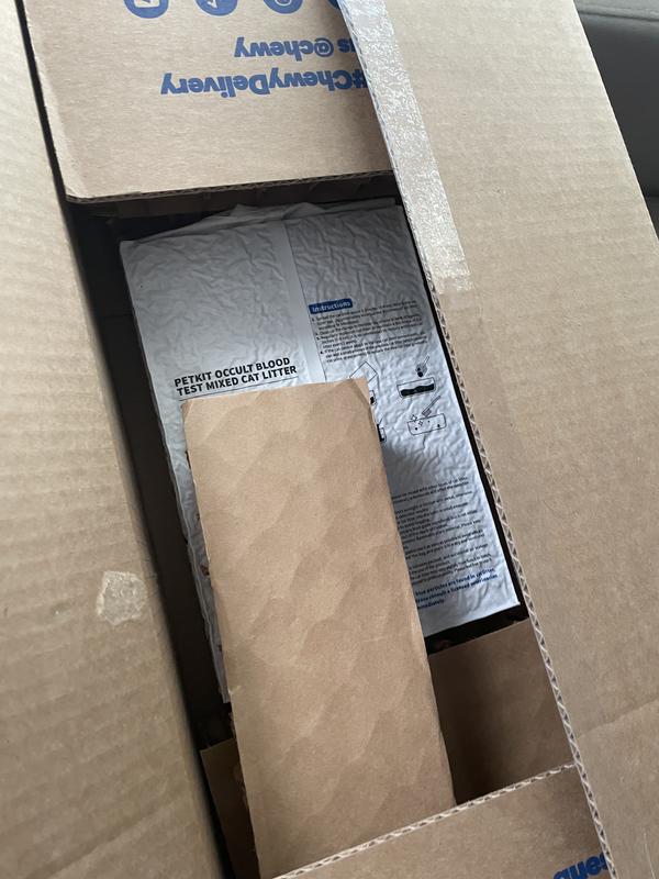 At least this time there was packing filler