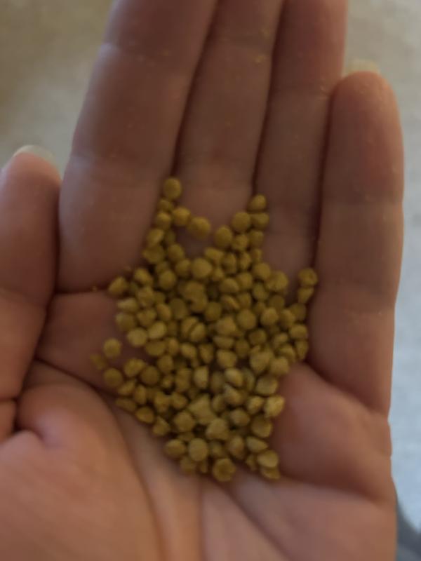 Smaller pellets