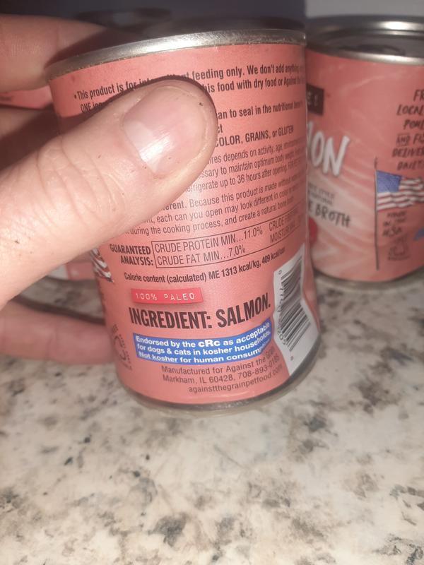 Dented cans