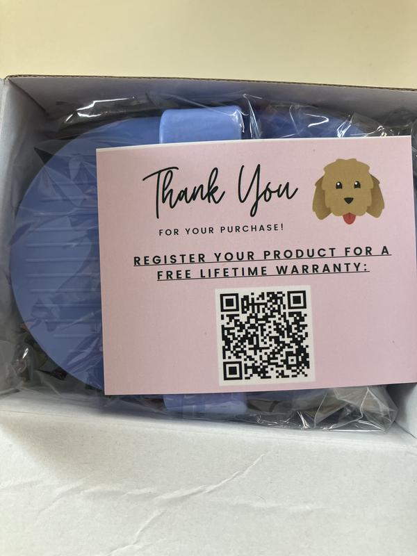 Lifetime warranty!
