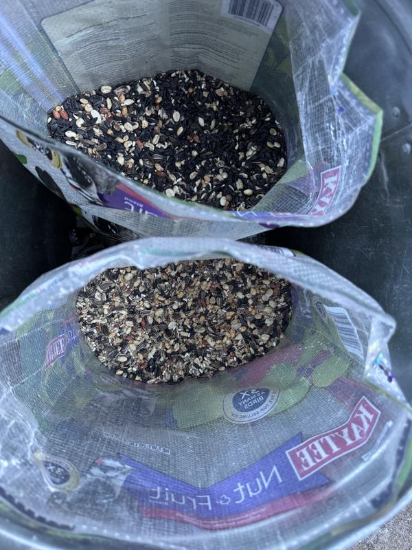 The difference between much better quality bag and one full of safflower