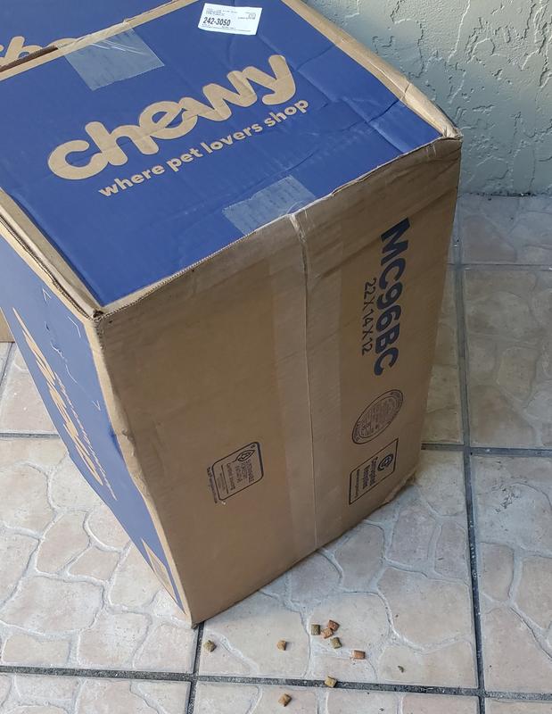 Sealed box, treats on our walkway