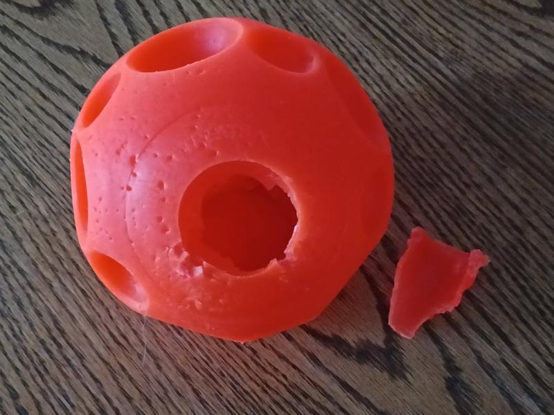 Evan Dog Toy Balls, 5 Inch Treat Tricky Ball Food Dispensing Toys Tricky  Fun Interactive Dog