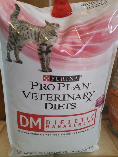 PURINA PRO PLAN VETERINARY DIETS DM Dietetic Management Dry Cat