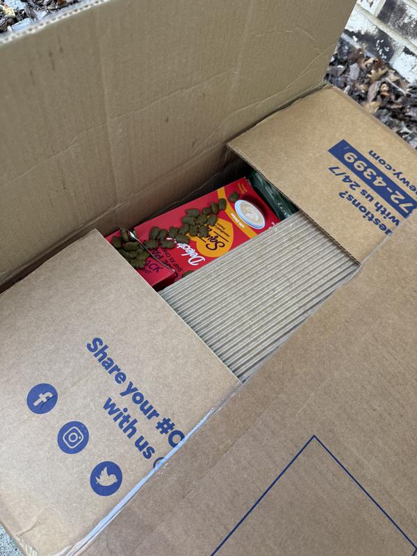 Flimsy packaging plus poor packing.