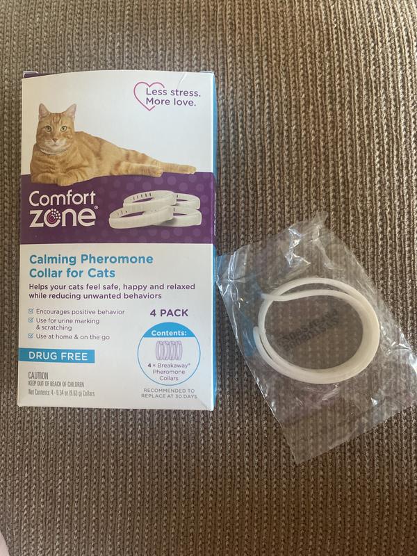 Comfort zone calming outlet collar