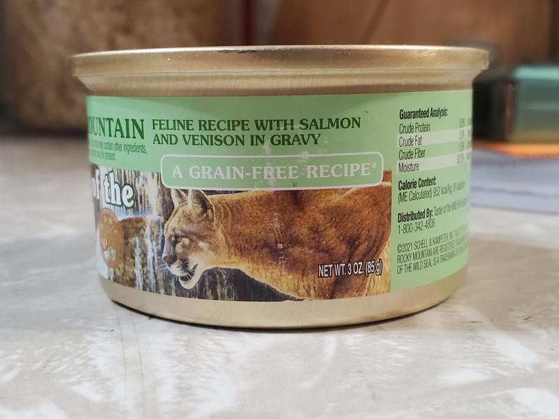 Taste of the wild rocky mountain feline canned outlet food