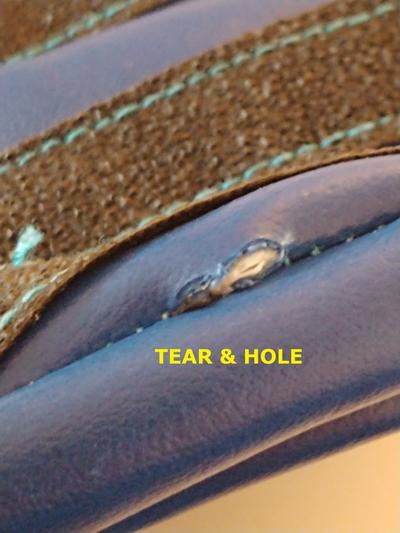 Tear and hole. How durable is this material really, for it to be damaged during manufacture?