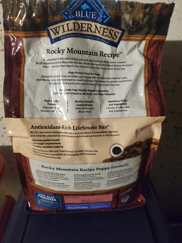 Blue wilderness rocky outlet mountain recipe puppy review