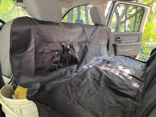 Larger version pictured in a truck back seat. The standard fits sedans well.