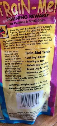 Crazy dog train me hotsell treats review