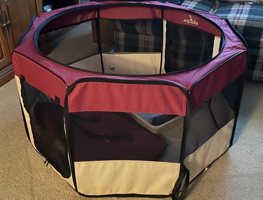 Zampa pet folding clearance playpen