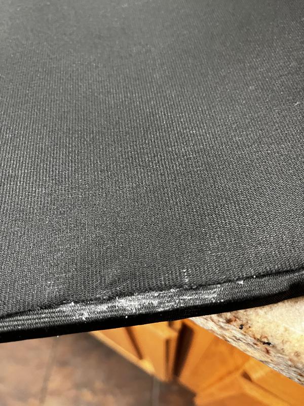 This is super glued...and not even well done!