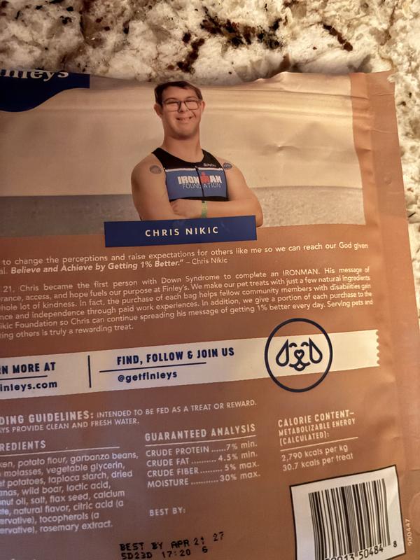 Finley’s partners with a foundation for people with disabilities. Some proceeds go to the foundation.