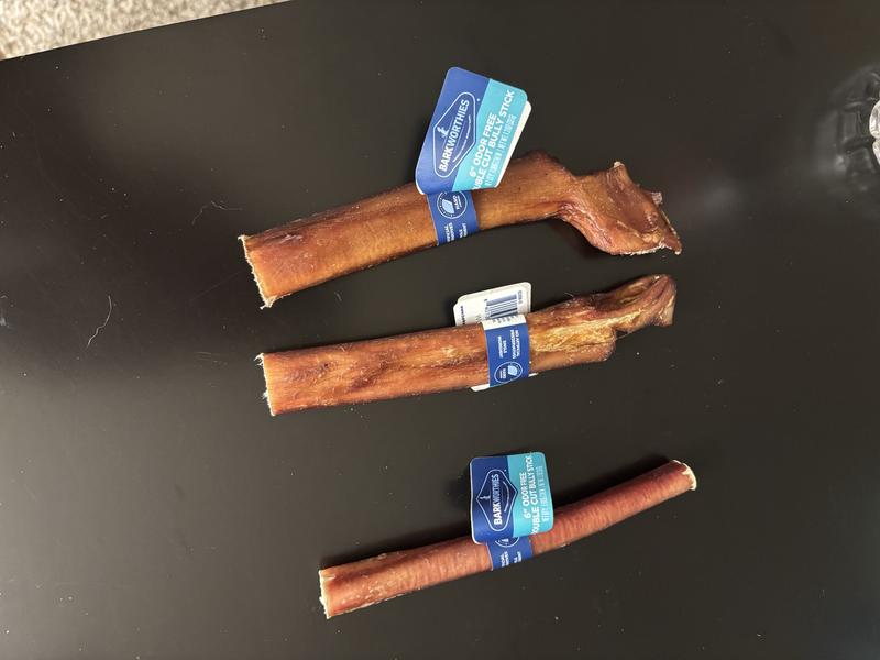 Look at the ends of two of them