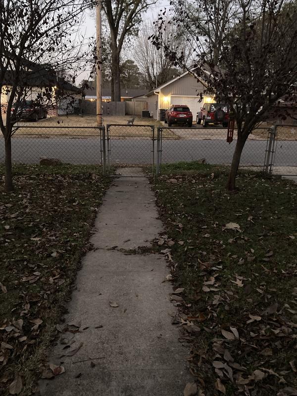 Please add to my account to deliver to carport.  This was nasty