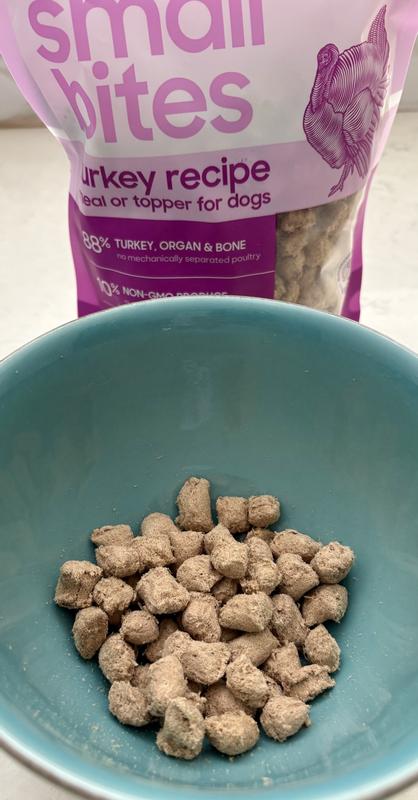 Perfectly Sized Nutritious Bites Before Adding Water