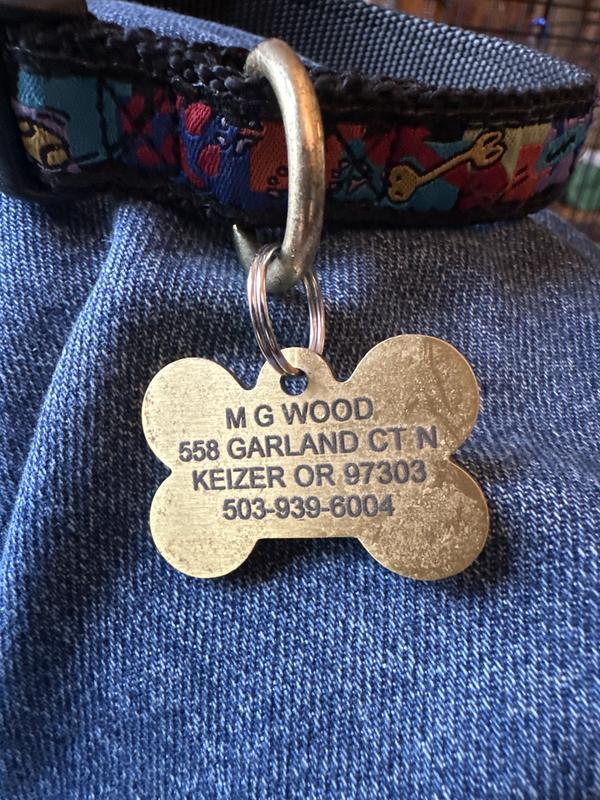 I also wanted both hers and my name and address and contact information available for her